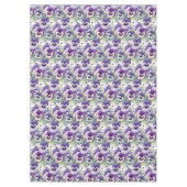Nappe Pansies chic violet (Devant)