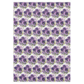 Nappe Pansies chic violet (Devant)