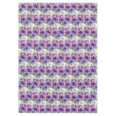 Nappe Pansies chic violet (Devant)