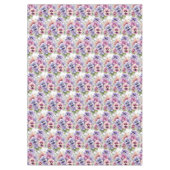 Nappe Pansies de sable chic couleur printemps (Devant)