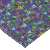 Nappe Pansies [purple] 60x104 Large cotton table cloth (Angle)