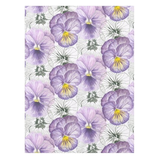 Nappe Pansy motif (Devant)