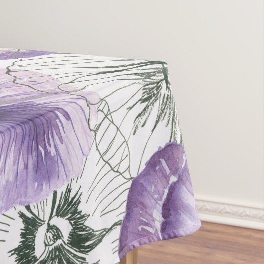 Nappe Pansy motif (In Situ)