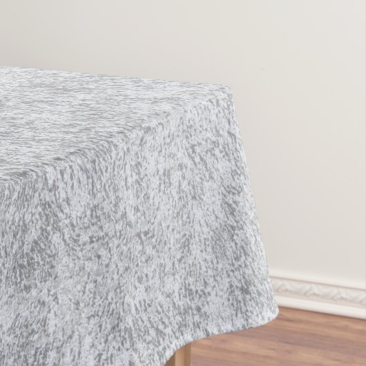 Nappe Papier argenté Abstrait (In Situ)