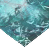 Nappe Papier néon bleu effilé (Angle)