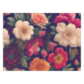 Nappe Papier peint à motifs floraux (Devant (Horizontal))