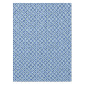 Nappe Papier peint Art Déco Motif, gris / gris et bleu (Devant)