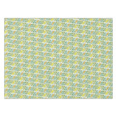Nappe Papier peint floral Art Nouveau Buttercup damassé (Devant (Horizontal))