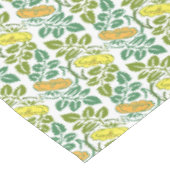 Nappe Papier peint floral Art Nouveau Buttercup damassé (Angle)