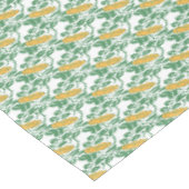 Nappe Papier peint floral Art Nouveau Green Buttcup (Angle)