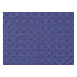 Nappe Papier peint floral bleu de luxe de damassé
