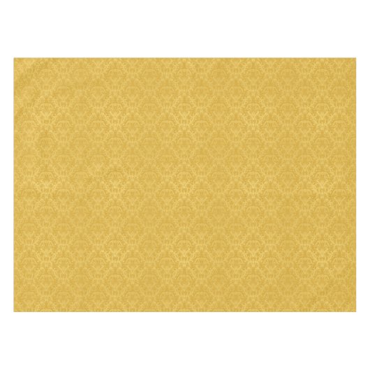 Nappe Papier peint floral d'or de luxe (Devant (Horizontal))