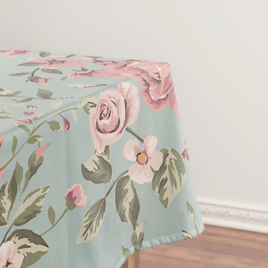 Nappe Papier peint floral vintage (In Situ)