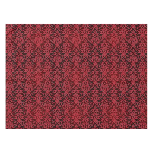 Nappe Papier peint rouge 2 (Devant (Horizontal))