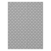 Nappe Papillon Art déco stylisé, tons gris / gris (Devant)