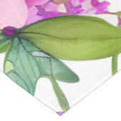 Nappe Papillon bleu dans un champ de fleurs (Angle)