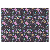 Nappe Papillon Coloré Et Fleur Mat (Devant (Horizontal))