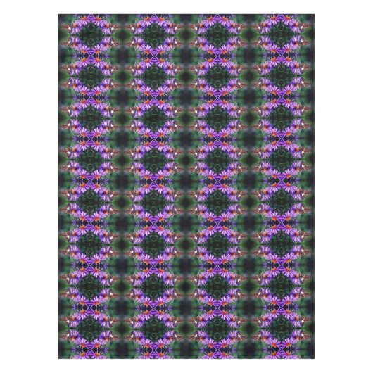 Nappe Papillon Lady Peint Sur Aster Flower Abstrait (Devant)