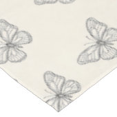 Nappe Papillon motif d'art en ligne (Angle)