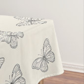 Nappe Papillon motif d'art en ligne (In Situ)