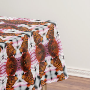 Nappe Papillon sur le Motif Abstrait du confleur