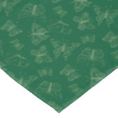 Nappe Papillon vert foncé imprimé, inspiré par la nature (Angle)