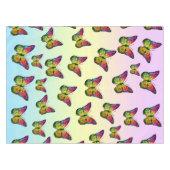 NAPPE PAPILLONS ABSTRAITS COLORÉS (Devant (Horizontal))