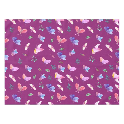 Nappe Papillons colorés (Devant (Horizontal))