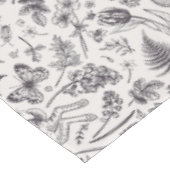 Nappe Papillons de lapin du jardin vintage Pâques (Angle)