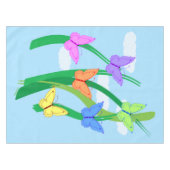 Nappe Papillons et ciel colorés (Devant (Horizontal))