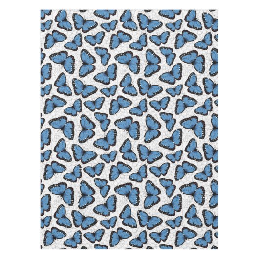 Nappe Papillons morpho bleu (Devant)