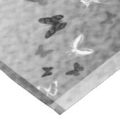 Nappe Papillons noirs et blancs (Angle)