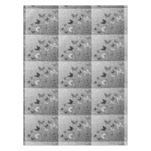 Nappe Papillons noirs et blancs (Devant)