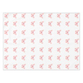 Nappe Papillons Rose rose rose blanche (Devant (Horizontal))