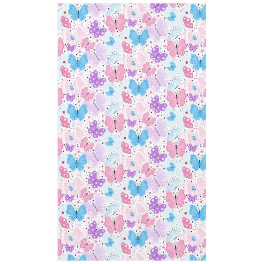Nappe Papillons volants colorés (Devant)