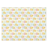 Nappe Pâques à l'aquarelle de poussin de bébé mignon (Devant (Horizontal))
