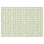 Nappe Pâques Rabbit Poulet Vert Plaid Motif (Devant (Horizontal))