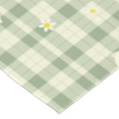 Nappe Pâques Rabbit Poulet Vert Plaid Motif (Angle)