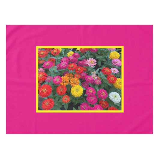 Nappe Paradis des Zinnia (Devant (Horizontal))