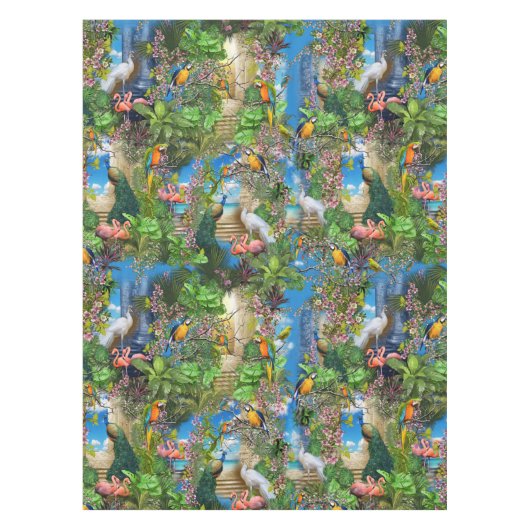 Nappe Paradis d'observation des oiseaux (Devant)