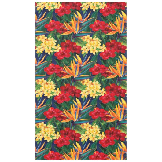 Nappe Paradis tropical Floral hawaïen (Devant)