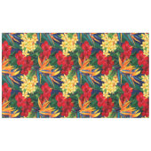Nappe Paradis tropical Floral hawaïen (Devant (Horizontal))