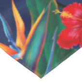 Nappe Paradis tropical Floral hawaïen (Angle)