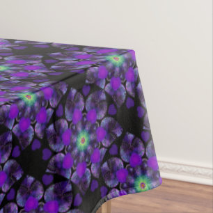Nappe Parapluie violet & coeurs .7