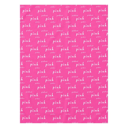 Nappe Parfait Rose : Rose, Pinker, Pinkest (Devant)