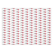 Nappe Paris aime couple parapluie rouge Mariage Annivers (Devant (Horizontal))