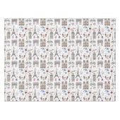 Nappe Paris Doodles (Devant (Horizontal))