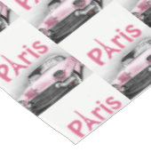 Nappe Paris France Voiture rose (Angle)