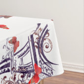 Nappe Paris Tour Eiffel Purple Chic (In Situ)