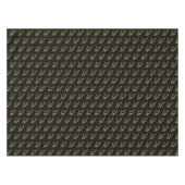 Nappe Parti de construction moderne noir et jaune Attent (Devant (Horizontal))